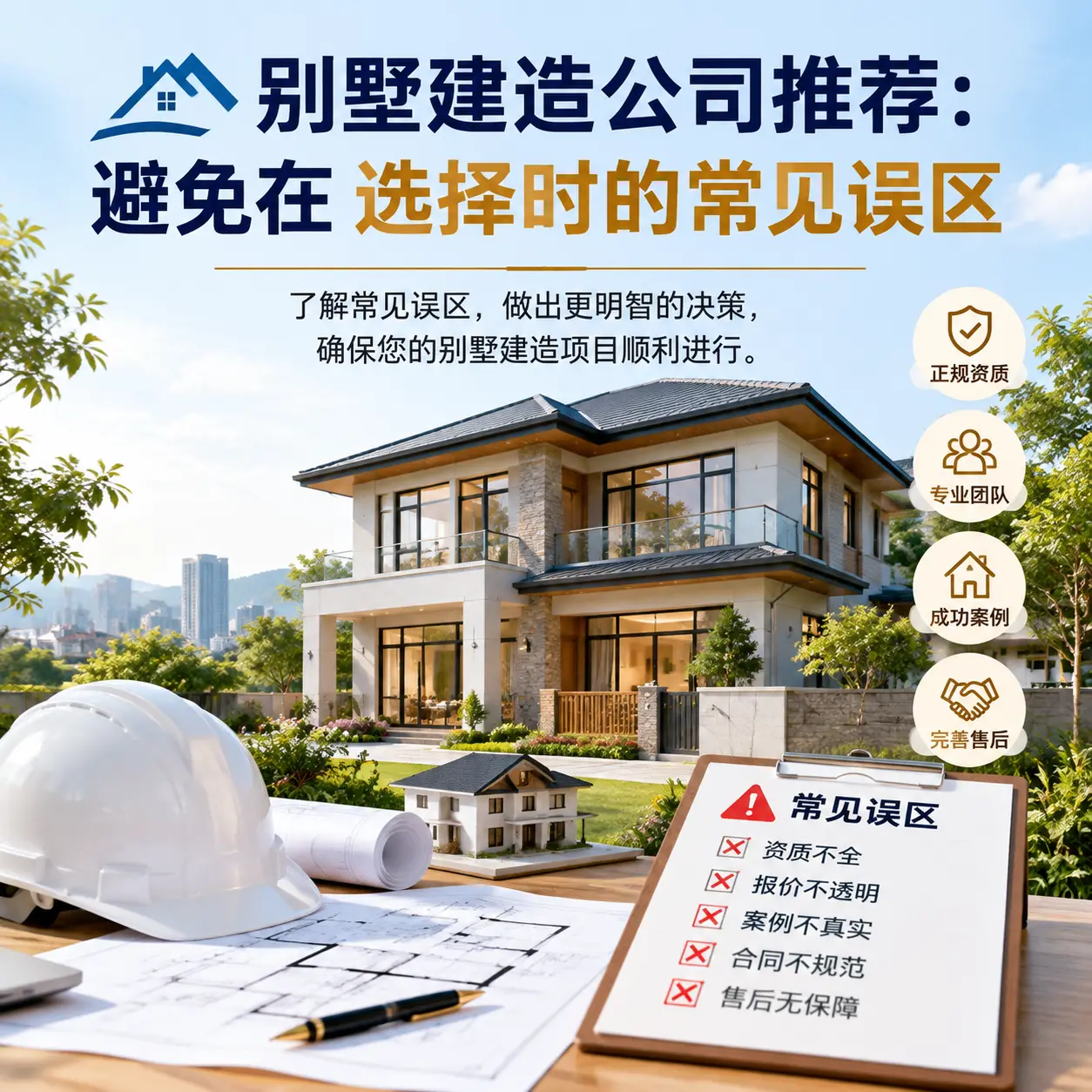 别墅建造公司推荐：避免在 荔波 选择时的常见误区