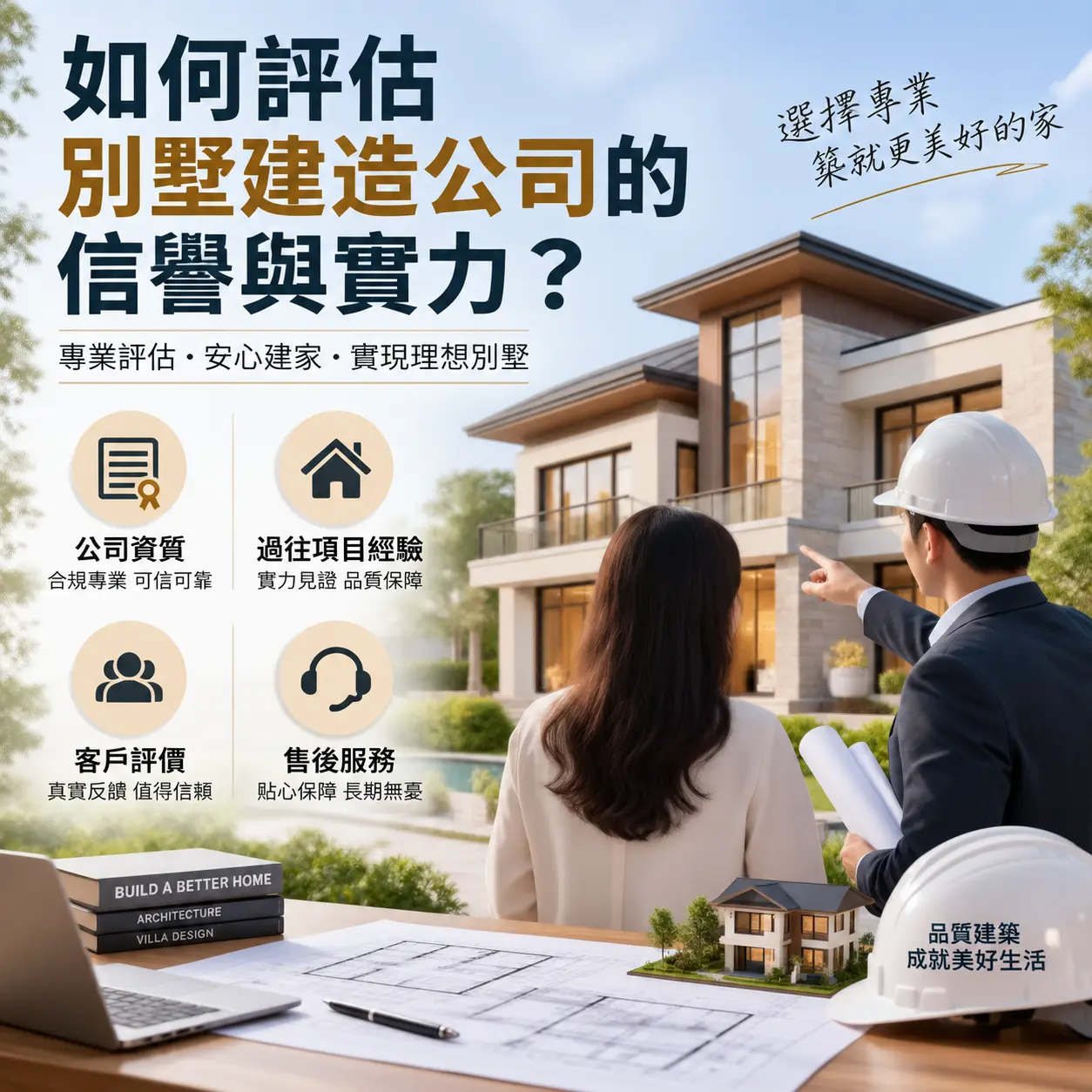如何评估 荔波 别墅建造公司的信誉与实力?
