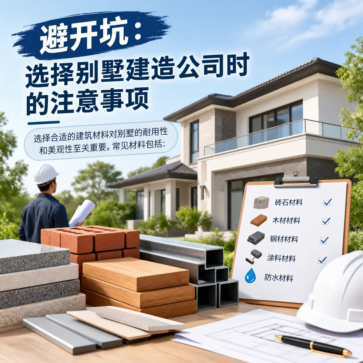避开坑:选择 荔波 别墅建造公司时的注意事项