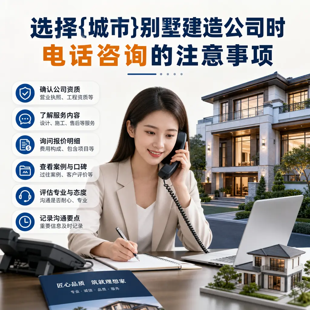 选择荔波别墅建造公司时,电话咨询的注意事项