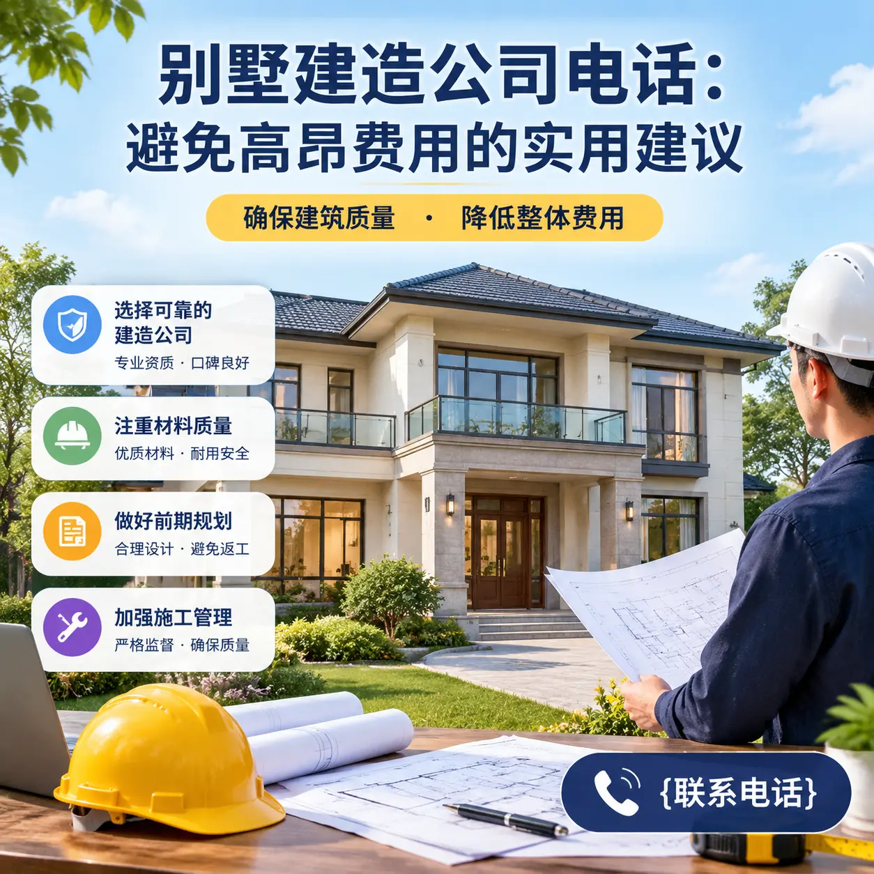 荔波别墅建造公司电话:避免高昂费用的实用建议