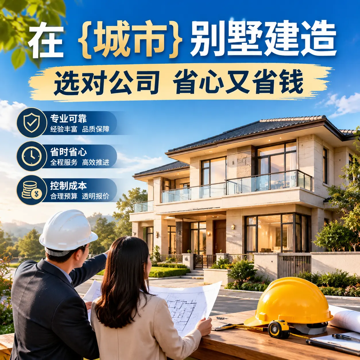 在 荔波 别墅建造，选对公司省心又省钱