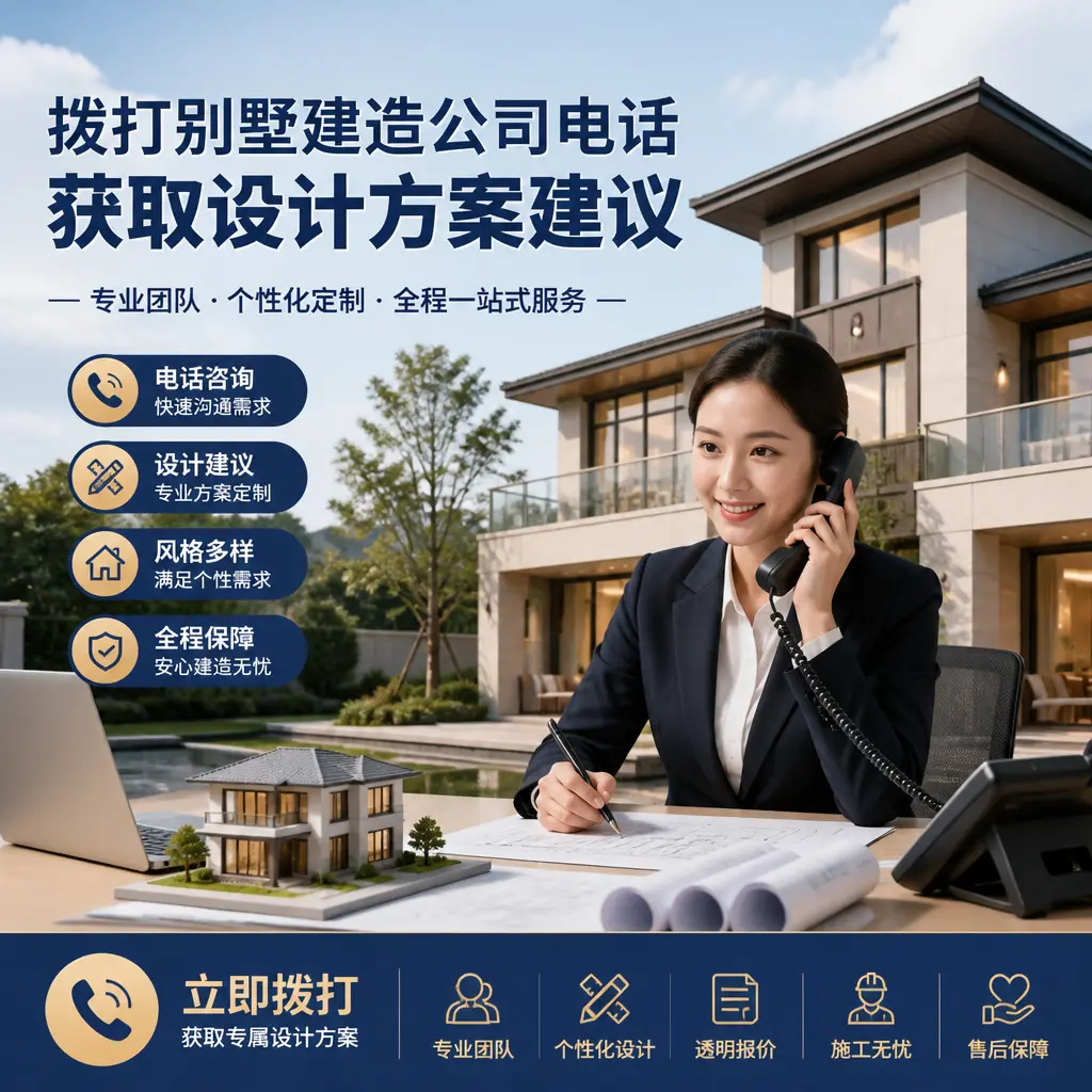 拨打荔波别墅建造公司电话，获取设计方案建议